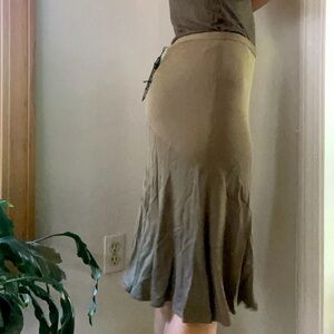 Versace skirt. Taupe color. Fall fashion